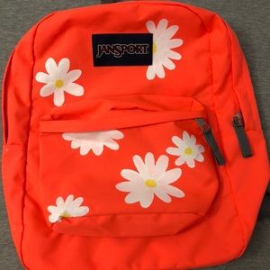Hand painted Jansport backpack.